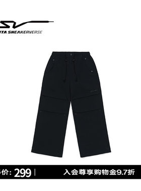 安踏SV工装风牛仔裤女