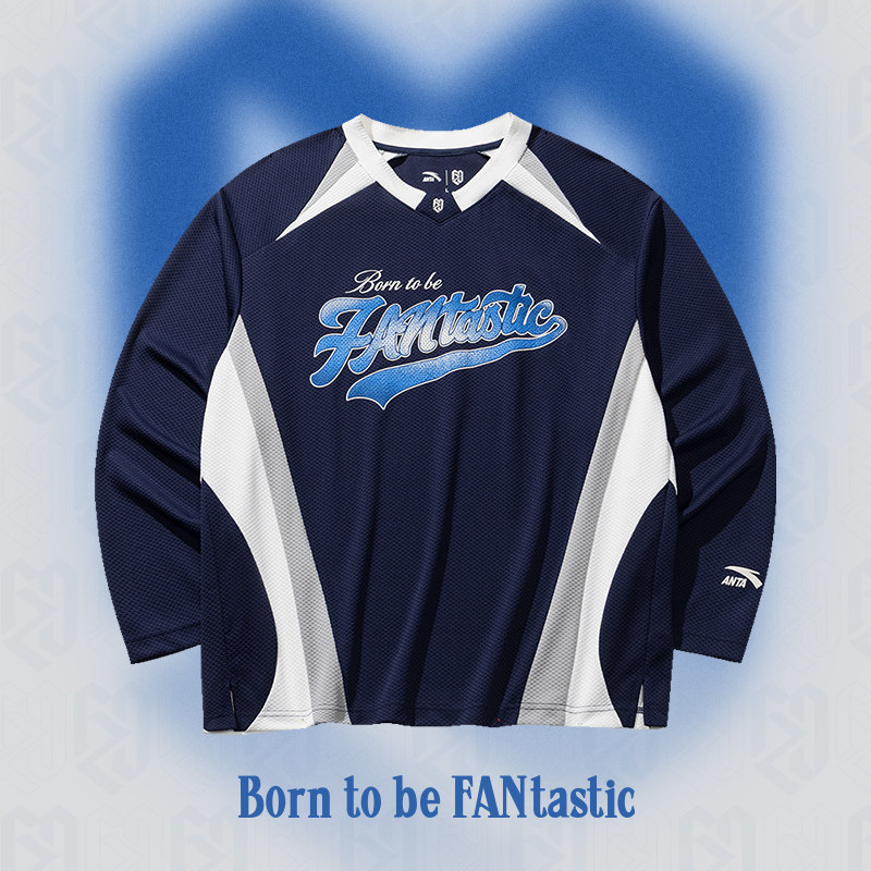 安踏樊振东系列 | 男女同款学院卫衣套头长袖正品上衣172628