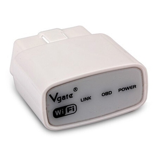 OBD2 行车电脑 ELM327 新品 WIFI无线 油耗检测 VGATe 汽车检测仪