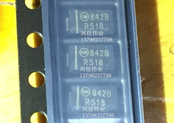 全新 1SMA5942BT3G 842B丝印 TVS抑制二极管 51V 1.5W瞬变二极管