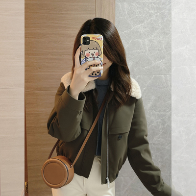 【赠送运费险】小香风羊羔毛外套