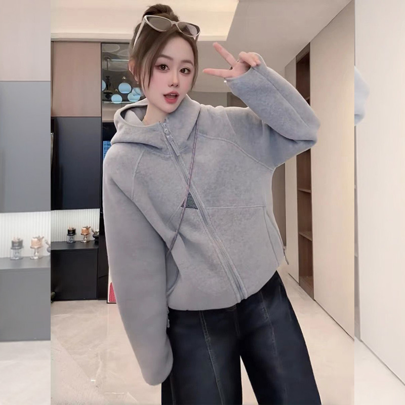 【赠送运费险】秋冬宽松休闲帽衫