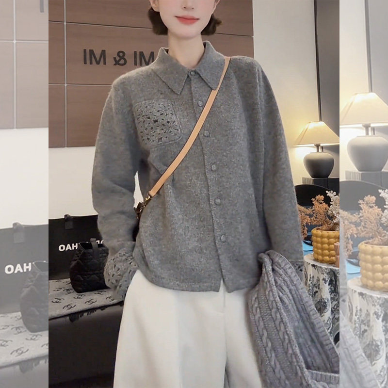 【赠送运费险】设计翻领长袖衬衫