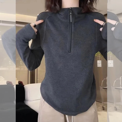 【赠送运费险】加绒加厚长袖T恤