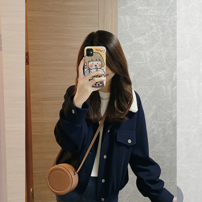 【赠送运费险】翻领加厚外套夹克