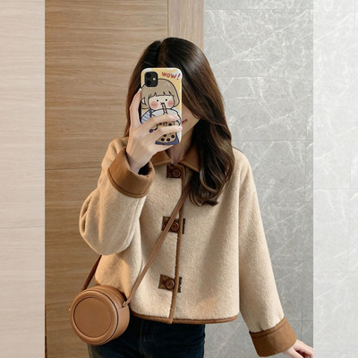 【赠送运费险】两面穿羊羔毛外套