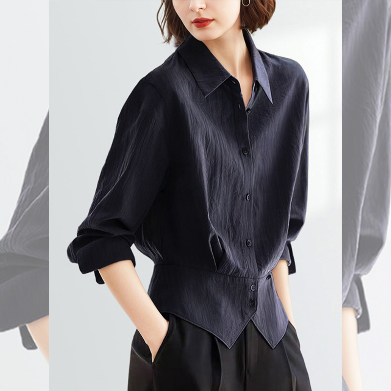 【赠送运费险】气质收腰显瘦衬衣