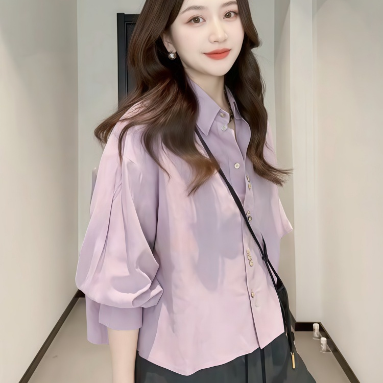 【赠送运费险】Polo领长袖衬衫