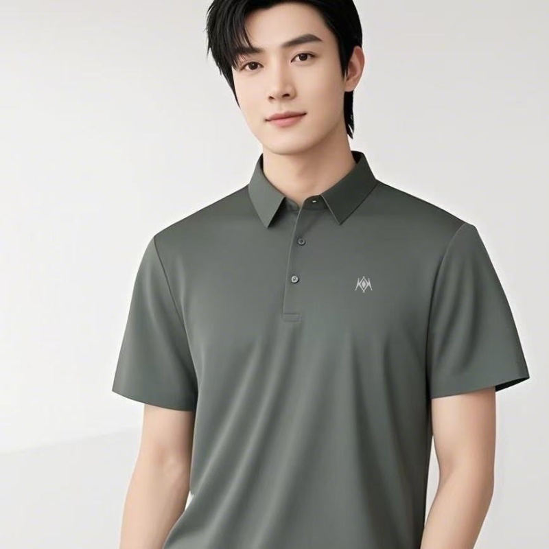 开开高端轻奢速干polo衫短袖夏季休闲防晒无痕T恤