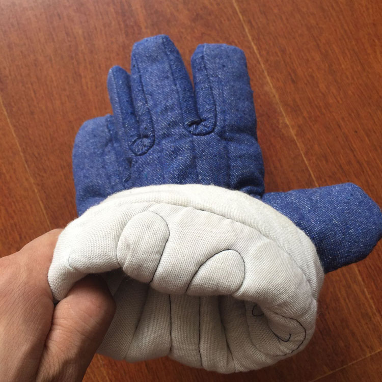 耐高温隔热棉巴掌蛋糕房劳保手套