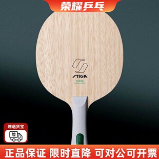 STIGA斯帝卡乒乓球底板涌动混碳Surge Hybrid Carbon内置纤维球拍