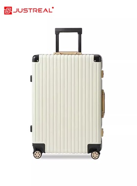 JUSTREAL/臻元行李箱女登机箱20/24寸密码拉杆箱男学生旅行箱正品