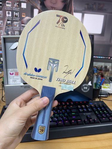 现货 限量版特注特制蝴蝶超级张继科波尔ALC70周年SZLC乒乓球底板