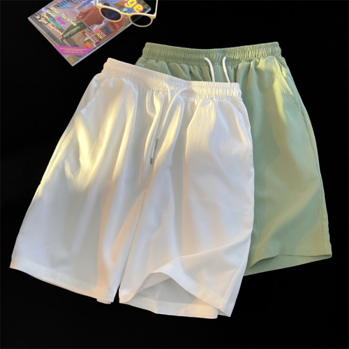 港风运动短裤夏季薄款宽松直筒