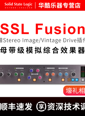 SSL Fusion模拟立体声效果硬件母带处理器均衡器染色The Bus+动态
