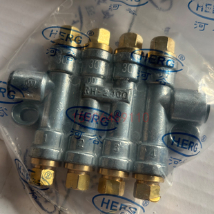 河谷RERG油排 加工中心分油器导轨润滑点 数控机床油路分配器2500