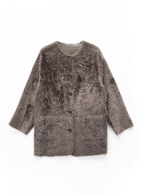 【言姐好物】时尚圆领拉贡外套H5-057-2（25085-2）