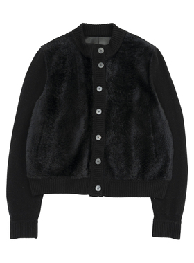 【言姐好物】拉贡皮毛一体系扣皮草外套25272（H5-126）