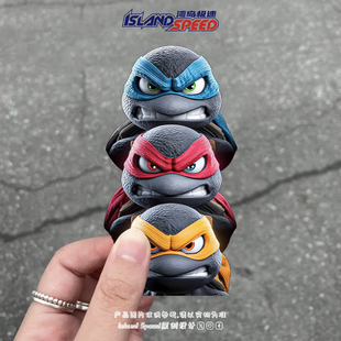 忍者神龟卡通动漫汽车贴纸划痕遮挡车身装 饰非3D立体贴花