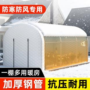 家用保温棚阳光暖棚小型阳光房多肉植物温室暖棚花房过冬季防冻房