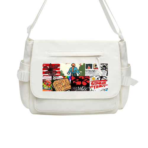 Stranger Things Canvas Bag 怪奇物语周边印花手提单肩帆布包袋