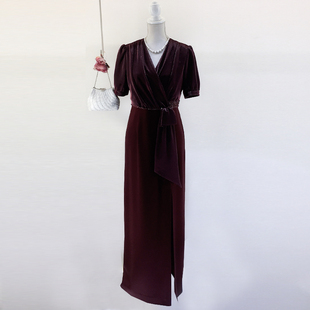 珠饰拼接款 2020春夏限量款 晚礼服 DOLCE SOIR