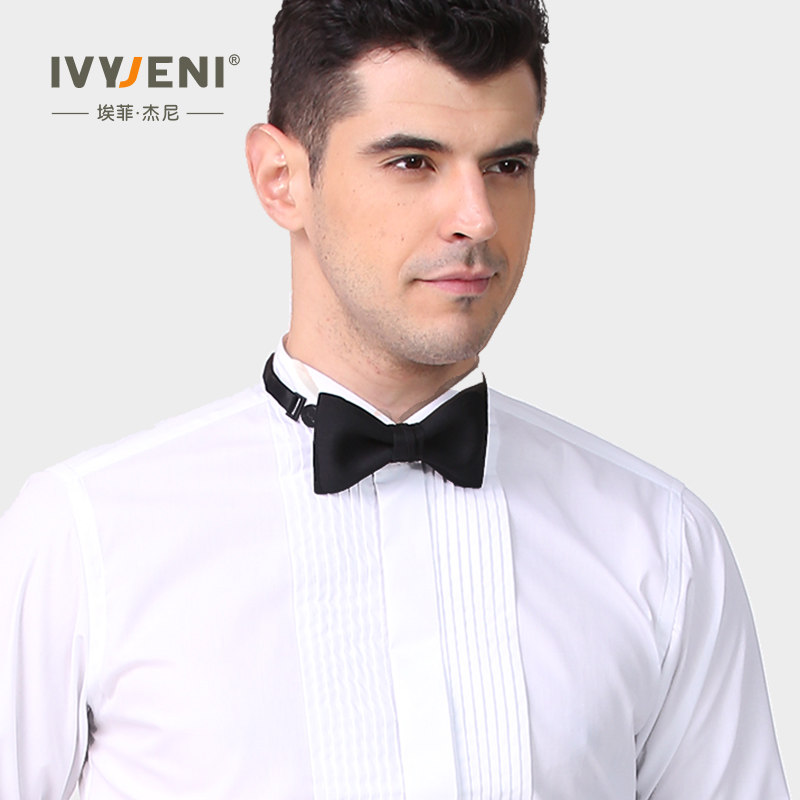 西装领结男结婚英伦韩版黑色正装男士衬衫蝴蝶结新郎伴郎婚礼领花