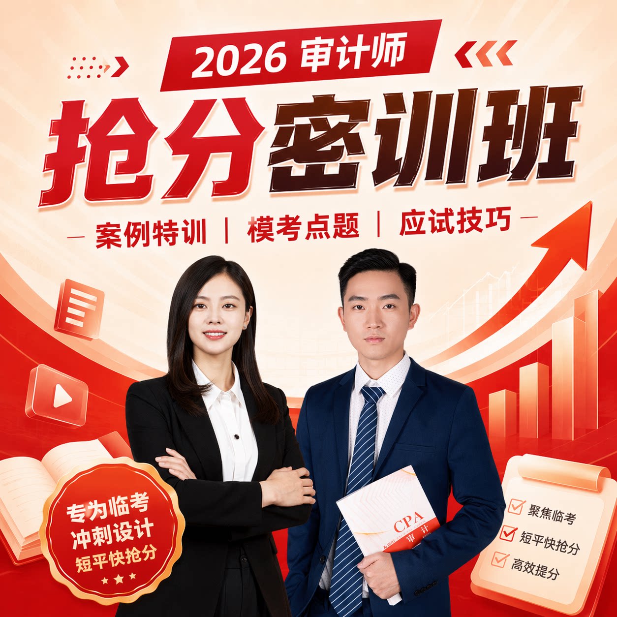 环球网校2026初级中级审计师抢分密训班网课考前视频课程历年真题图片