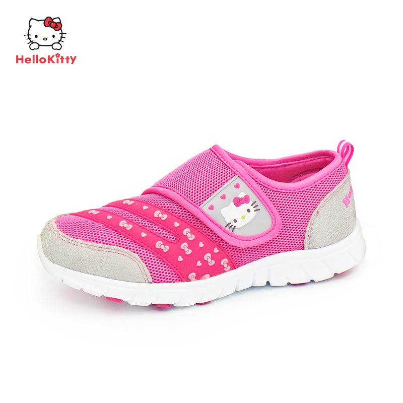 hellokitty 凯蒂猫儿童鞋子春秋女童款双网眼面运动鞋2-17岁|msdalam kategori kasut kanak-kanak/Kasut bayi/kasut ibu bapa dan anak, kasut sukan - dari Buy2taobao.com untuk memberikan perkhidmatan ejen Taobao profesional membeli