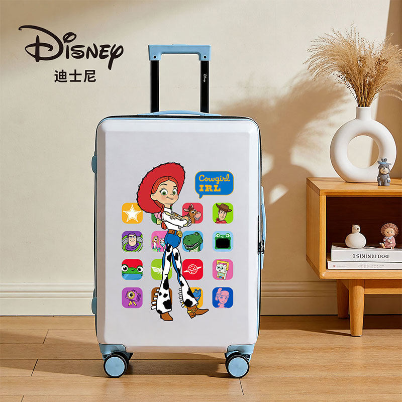 迪士尼儿童旅行箱女孩玩具总动员