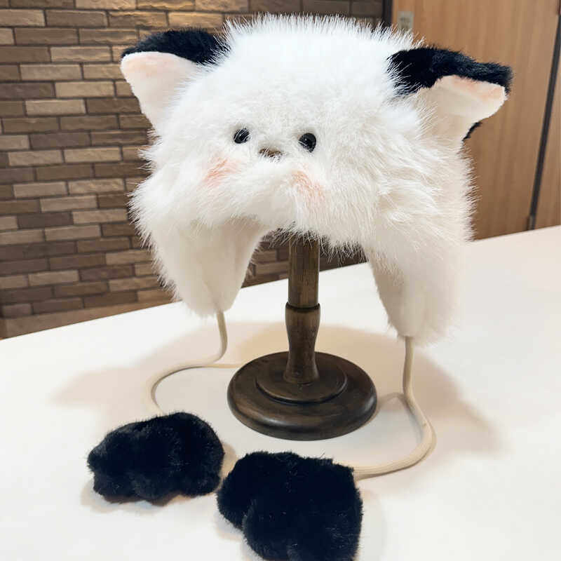 头套大头围猫咪保暖防冻护耳冬季