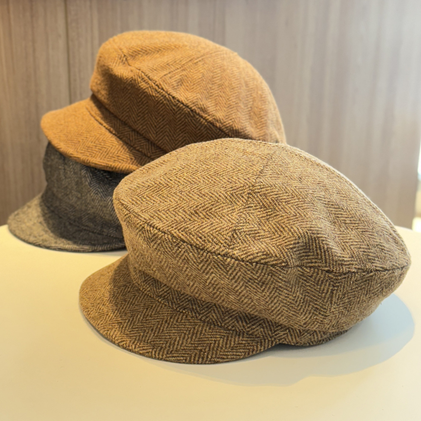 2025新款英伦复古格纹八角帽子女秋季百搭显脸小鸭舌帽休闲画家帽