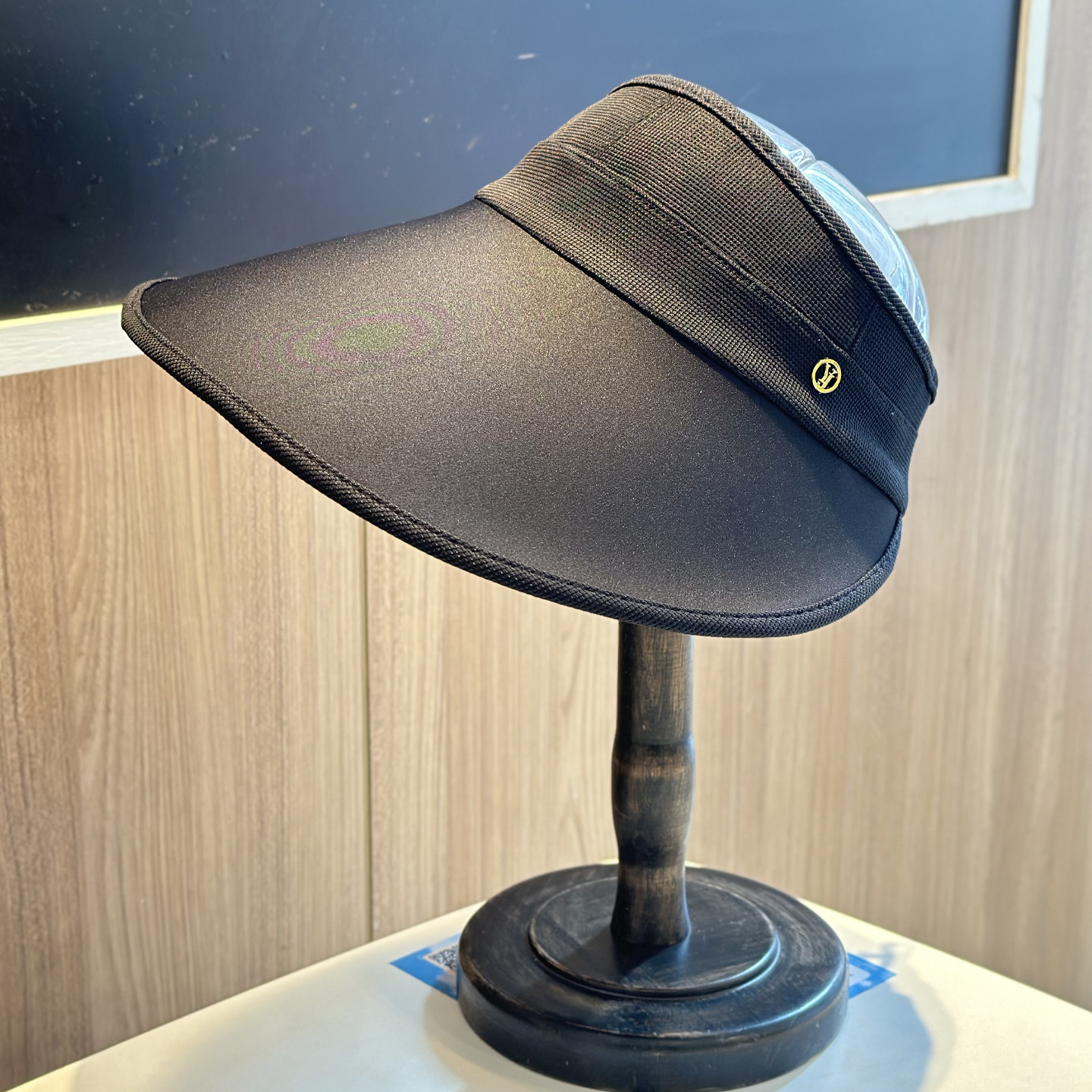 空顶字母标防晒帽子女夏季可折叠大帽檐防紫外线遮阳帽百搭出游潮