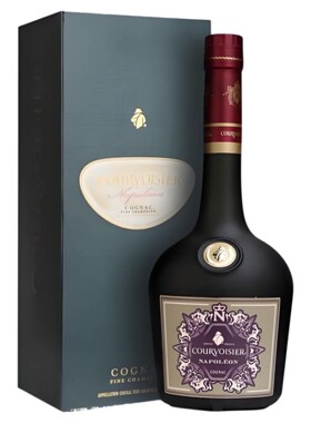 带盒拿破仑挚选COURVOISIER干邑白兰地700ml法国洋酒行货vsop平替