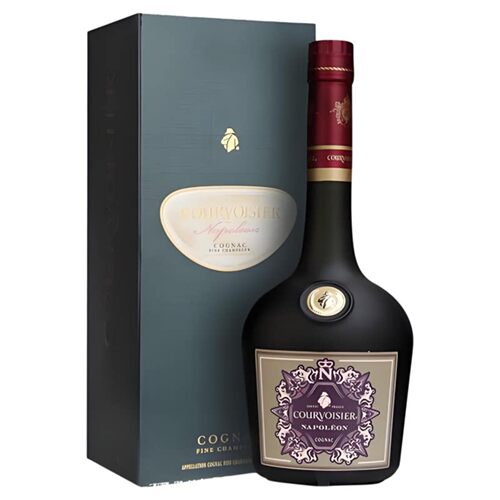 带盒拿破仑挚选COURVOISIER干邑白兰地700ml法国洋酒行货vsop平替