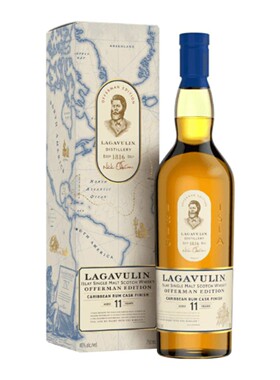Lagavulin乐加维林11年第四版加勒比苏格兰单一麦芽威士忌700ml