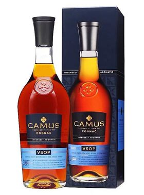 1000ml卡慕金花VSOP干邑白兰地洋酒原装正品CAMUS  正品保证
