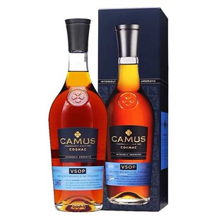 CAMUS 保证 正品 1000ml卡慕金花VSOP干邑白兰地洋酒原装