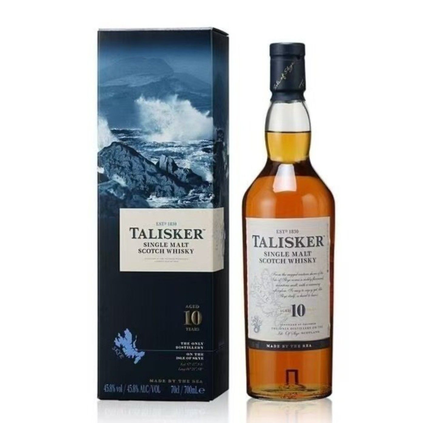 正品行货 Talisker泰斯卡10年旧版单一麦芽苏格兰威士忌700ml,酒类,威士忌/Whiskey,淘宝优惠券,粉丝福利购,淘宝优惠卷