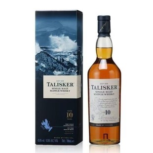 正品行货 Talisker泰斯卡10年旧版单一麦芽苏格兰威士忌700ml
