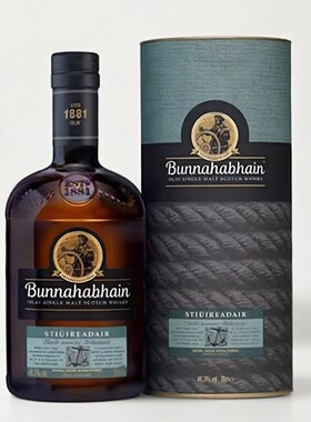 布纳哈本海洋之舵单一麦芽威士忌BUNNAHABHAIN 700ml原装进口洋酒