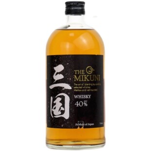 特价三国威士忌MIKUNI日本调和威士忌 进口洋酒750ml正品日威烈酒