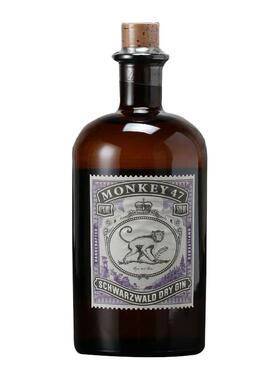 德国进口洋酒 Monkey 47 Gin 猴王47金酒 原装黑森林金酒500ml