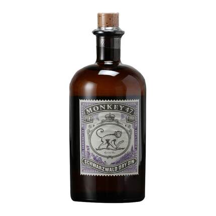 德国进口洋酒 Monkey 47 Gin 猴王47金酒 原装黑森林金酒500ml