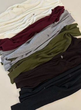 al秋冬新款韩版修身显瘦百搭长袖T恤女高领打底衫针织衫弹力上衣