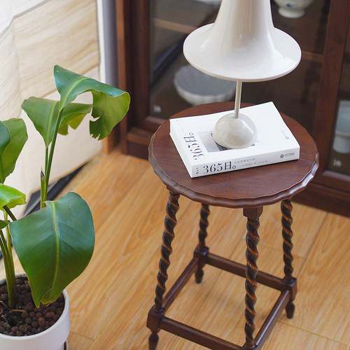 加安加丽中古迷你床头小边桌