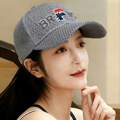 夏季大网眼防晒棒球帽男女通用