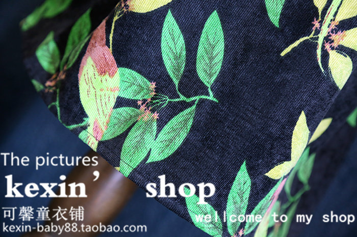 Robe enfant en velours côtelé - Ref 2043786 Image 4