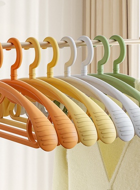 日本进口ΒMUJI无痕衣架衣挂防滑衣服架晾凉衣架家用挂钩晒衣架挂