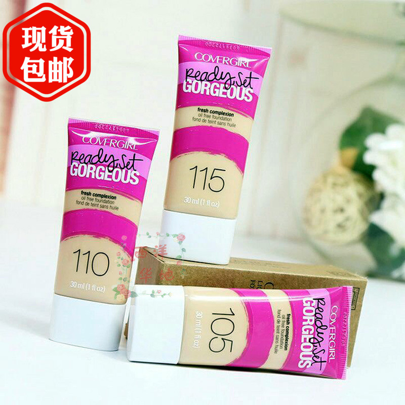 °üÓÊ CoverGirl Ready Set·âÃæÅ®ÀÉÑÆ¹âÎíÃæÎÞÓÍÇåˬ·Ûµ×ÒºÕÚè¦